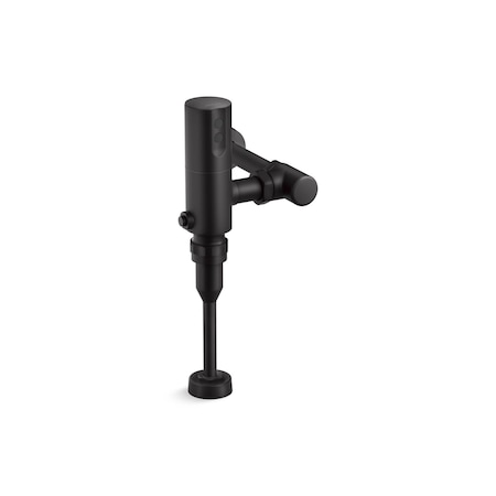 Kohler Mach Tripoint Touchless Urinal Flushometer, Dc-Powered, 0.125 Gpf In Matte Black 10UD00D20-BL